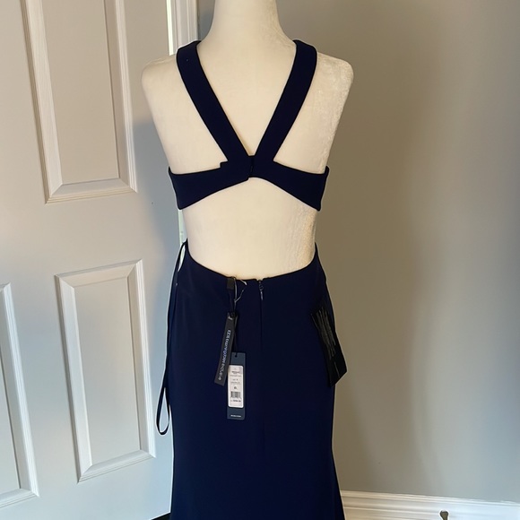 BCBG DARK NAVY GOWN - Picture 4 of 10